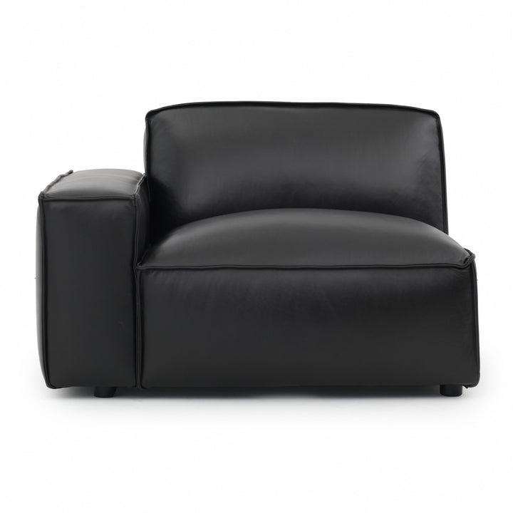 Nook Modular Left Chair Black