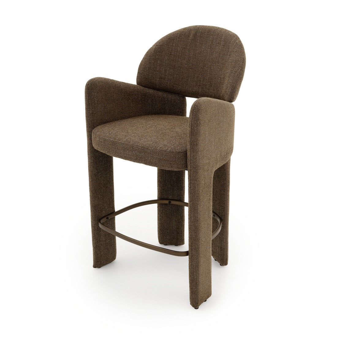 Etrina Counter Stool Dark Green