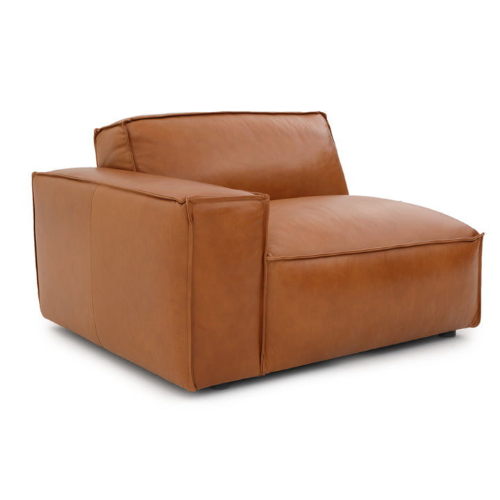 Nook Modular Left Chair Cognac