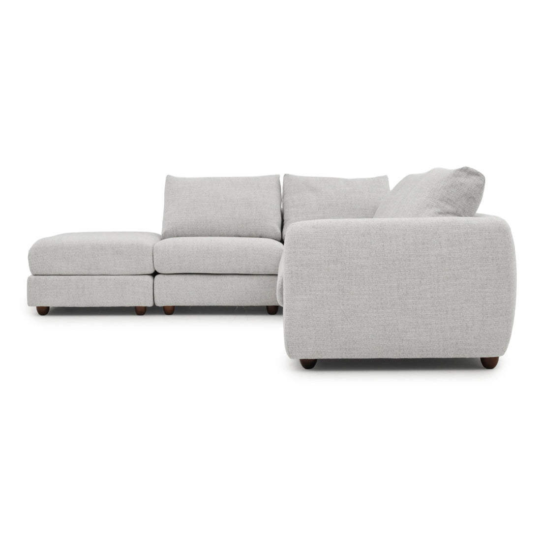 Nadal Fabric Modular Set Light Grey