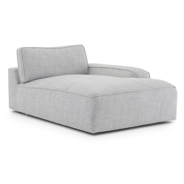 Nash Modular Right Chaise Light Grey
