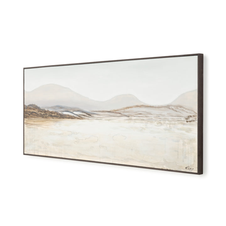 Nacampania Painting on Canvas Taupe