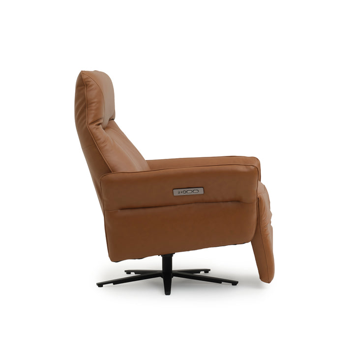 Normani Reclining Accent Chair Cognac