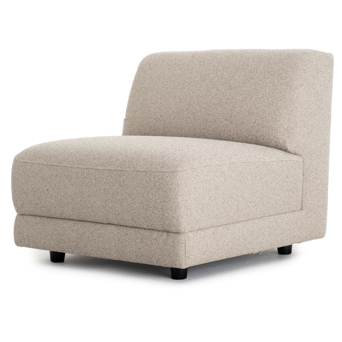 Nathan Modular Armless Chair Beige