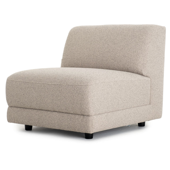 Nathan Modular Armless Chair Beige