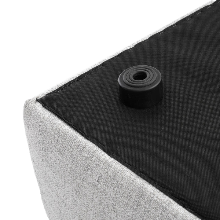 Nash Modular Right Chair Light Grey