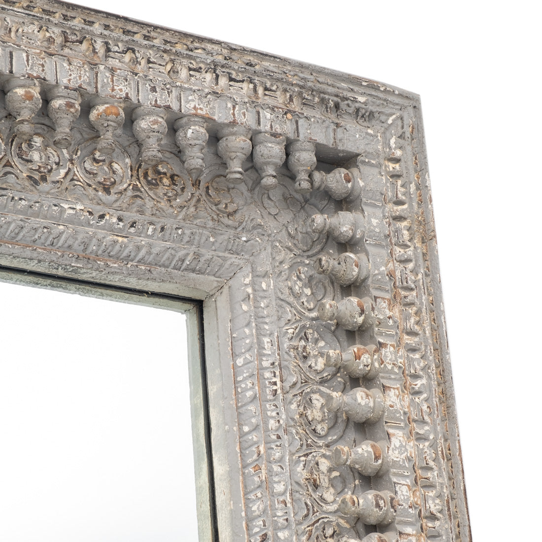 Noggin Floor Mirror Light Brown
