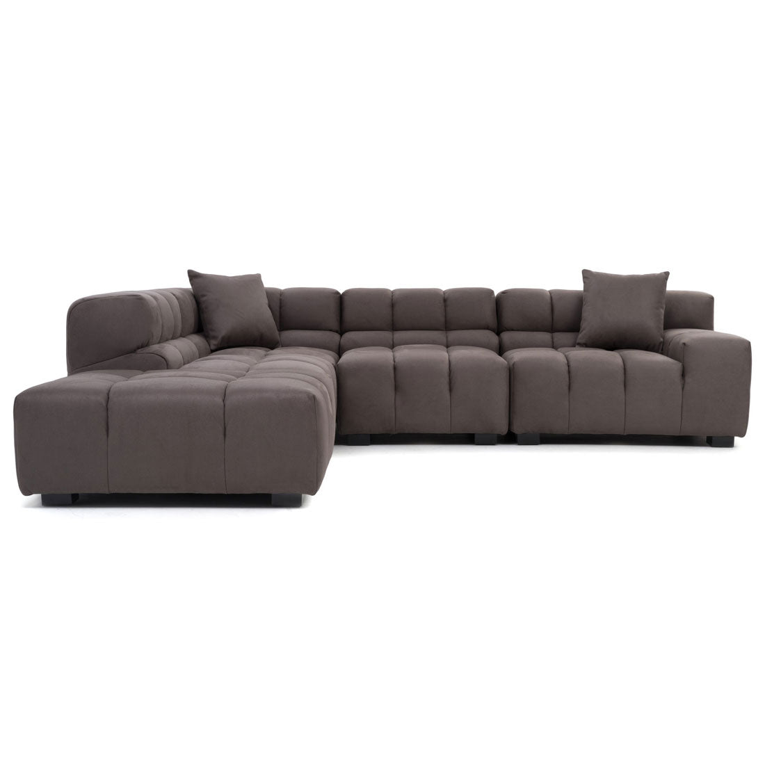 Norika Fabric Modular Set Dark Grey