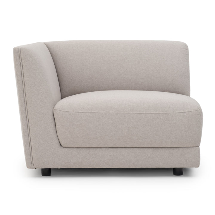 Nathan Modular Left Chair Light Grey