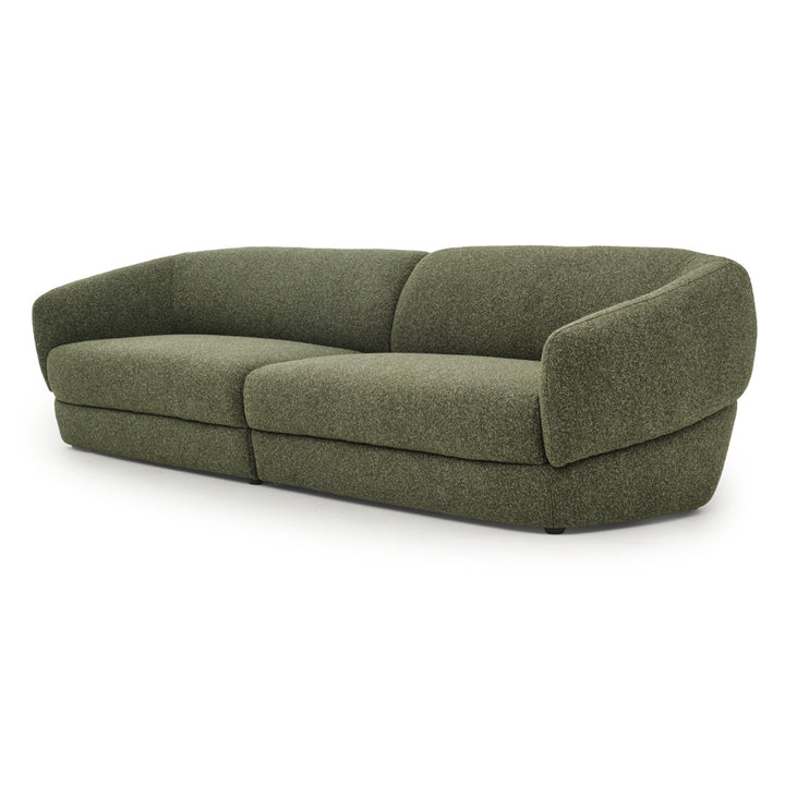 Nesla Fabric Sofa Dark Green