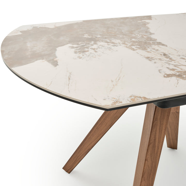 Emelle Extendable Dinette Table Light Brown