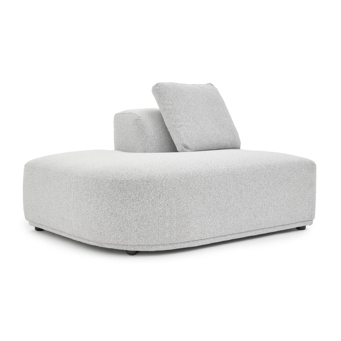 Willowdale Modular Chair W. Left Bumper Light Grey