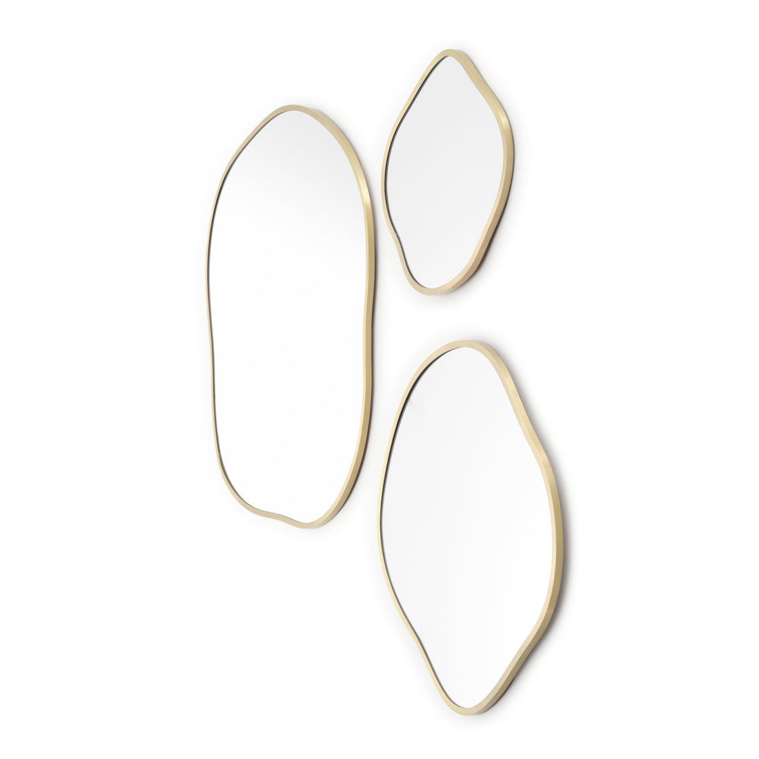 Wantika Wall Mirror Gold