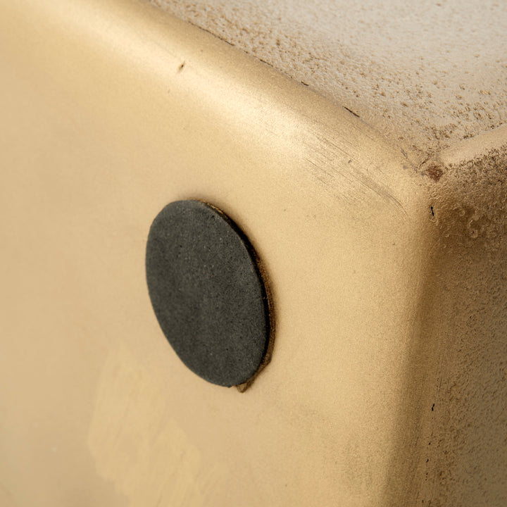 Willetta Metal Accent Table Gold