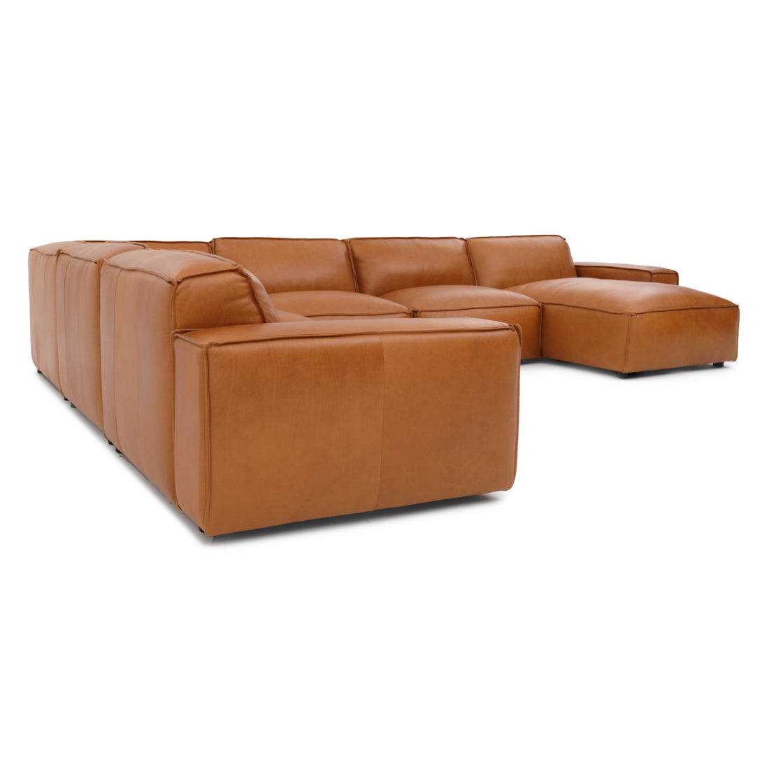 Nook Leather Modular Set Cognac