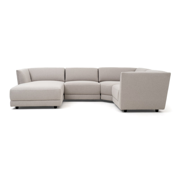 Nathan Fabric Modular Set Light Grey