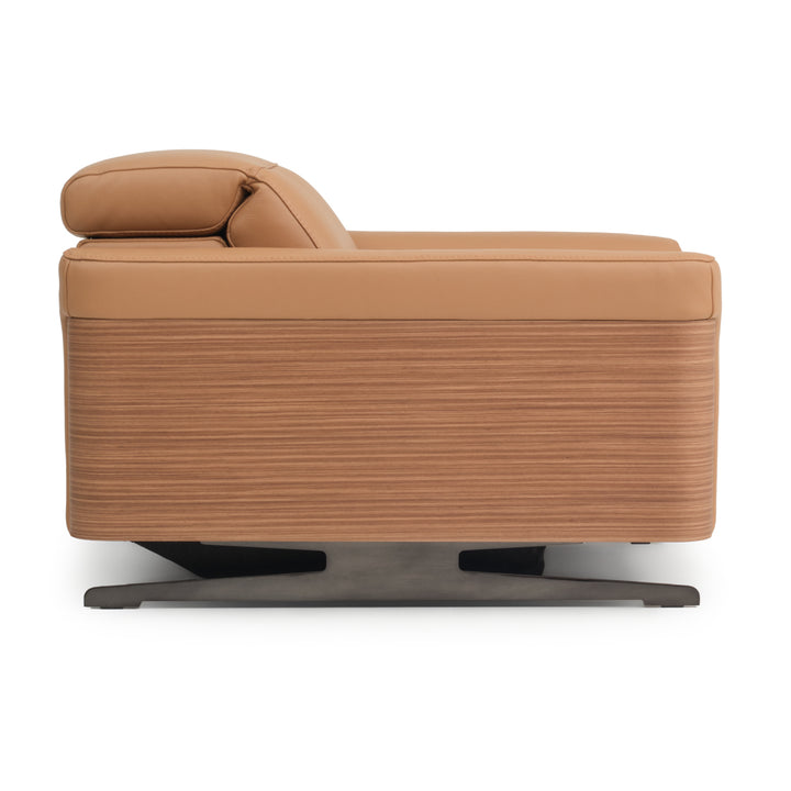Walida Reclining Accent Chair Cognac