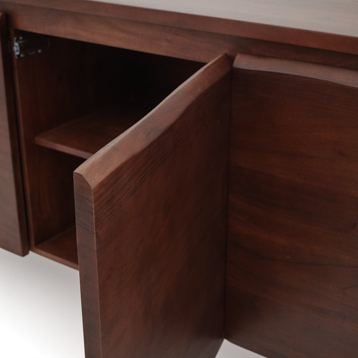 Noema Wood Sideboard Dark Brown