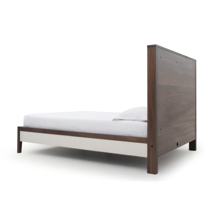 Nathaniel King Bed Dark Brown