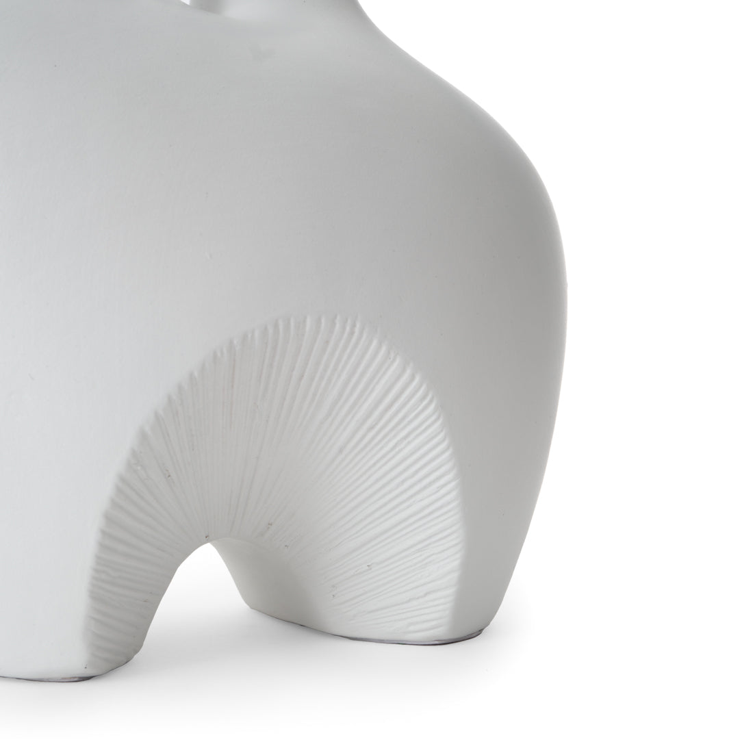 Saja Ceramic Vase Off White