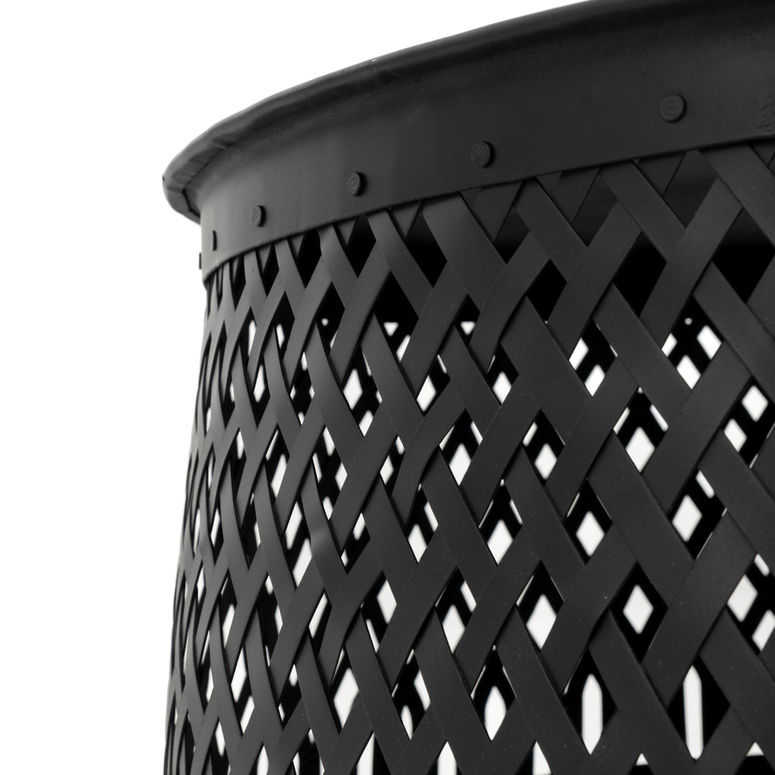 Indira Metal Accent Table Black