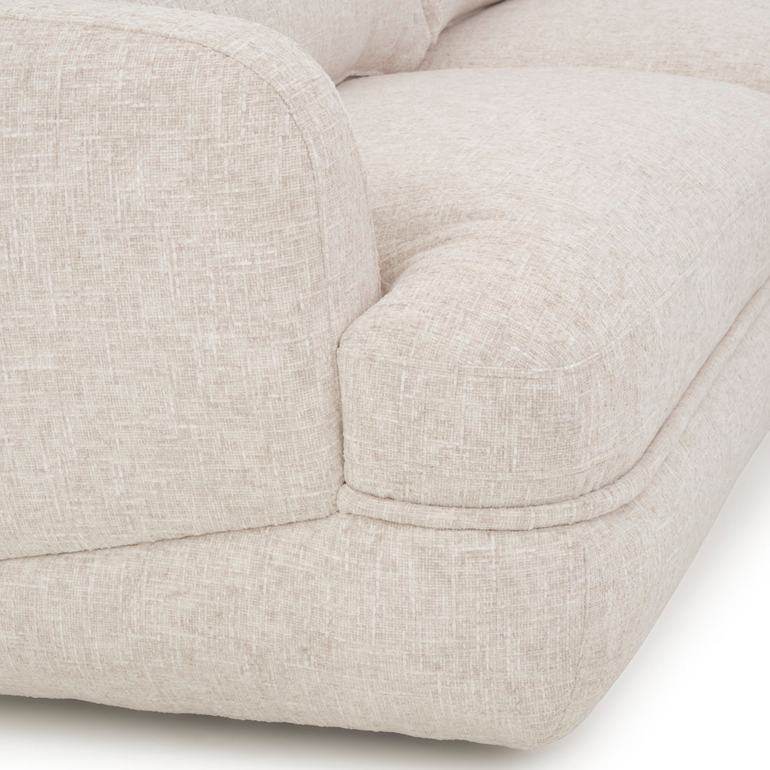 Esteli Fabric Modular Sofa Beige