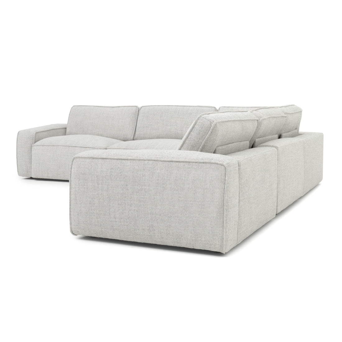 Nash Fabric Modular Set Light Grey