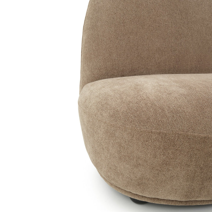 Nosta Fabric Accent Chair Dark Green