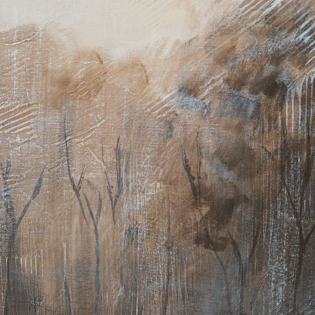 Nabeau Painting on Canvas Taupe