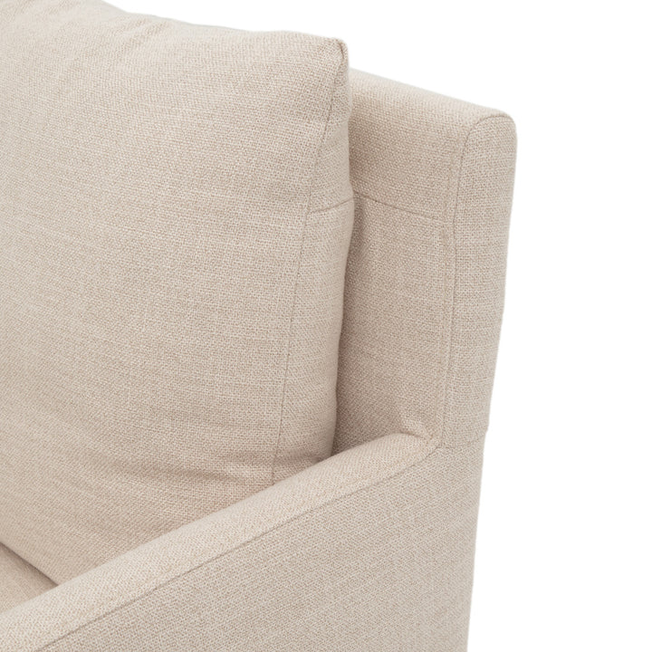 Nenli Fabric Armchair Beige