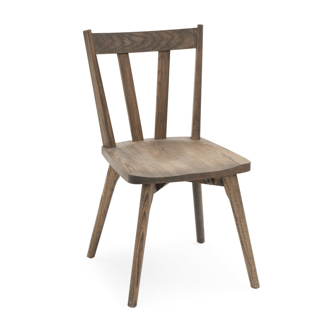 Novella Wood Chair Dark Brown