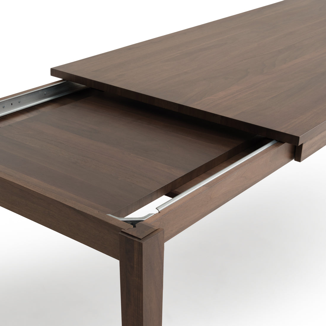 Nicolas Extendable Dining Table Dark Brown