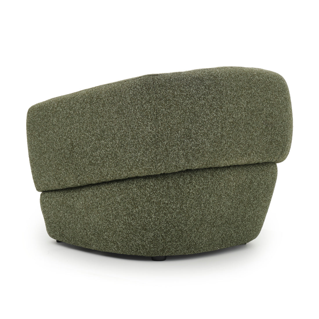 Nesla Fabric Accent Chair Dark Green