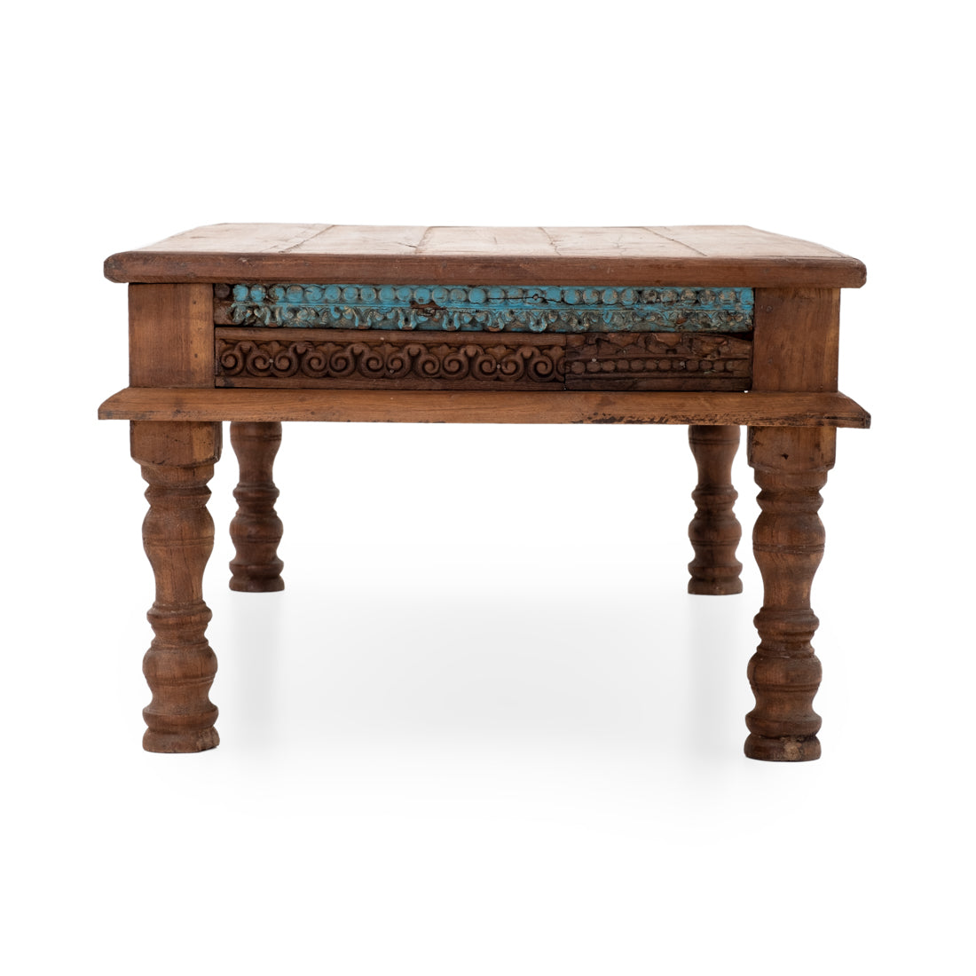 Indira Wood Coffee Table Light Brown