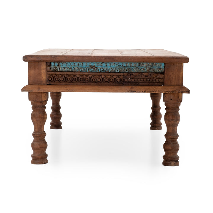Indira Wood Coffee Table Light Brown