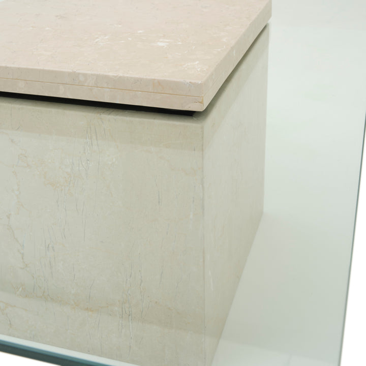 Nakhil Marble Coffee Table Beige