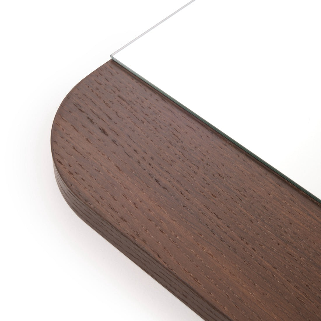 Wadena Wall Mirror Dark Brown