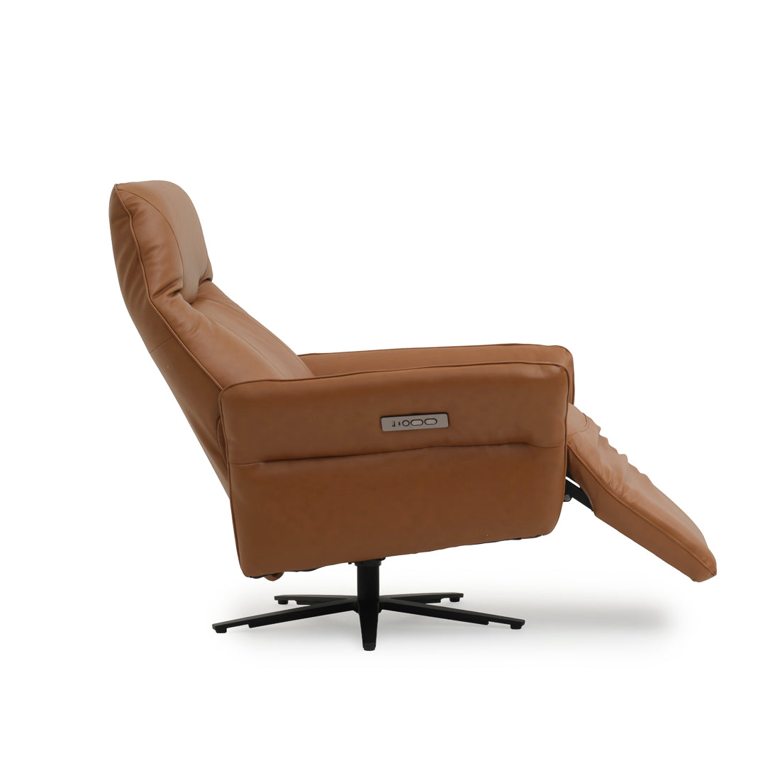 Normani Reclining Accent Chair Cognac