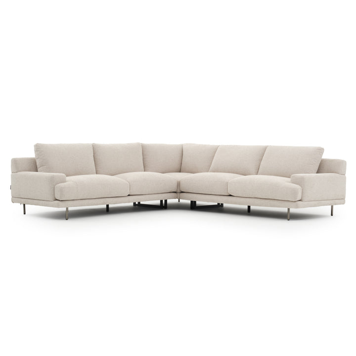 Elizabeth Fabric Modular Set Beige