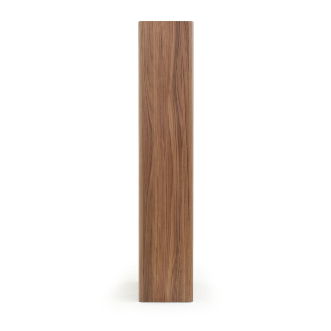 Enza Wood Bookcase Dark Brown