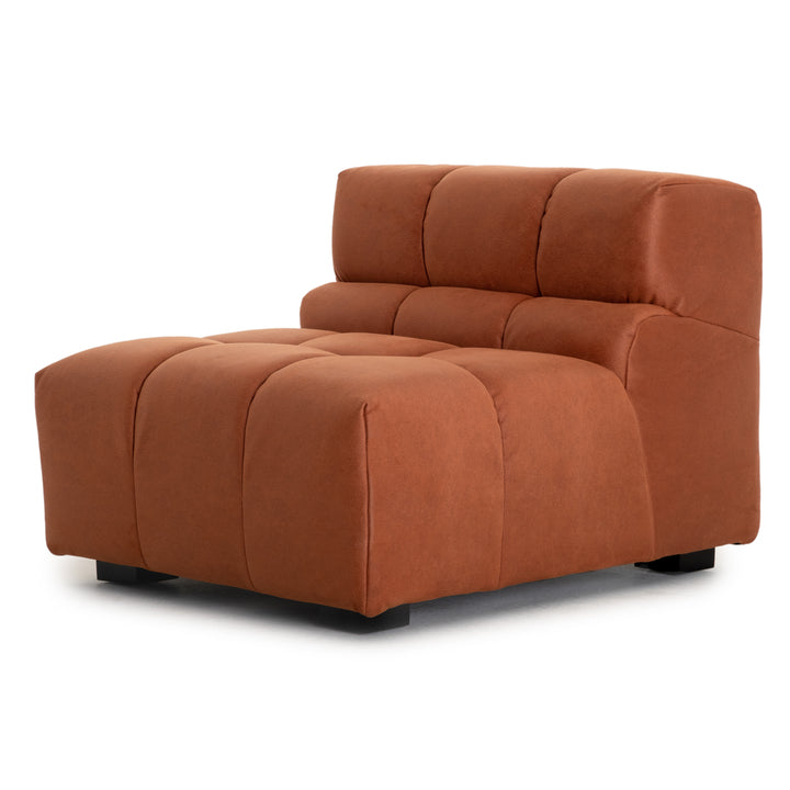Norika Modular Armless Chair Orange
