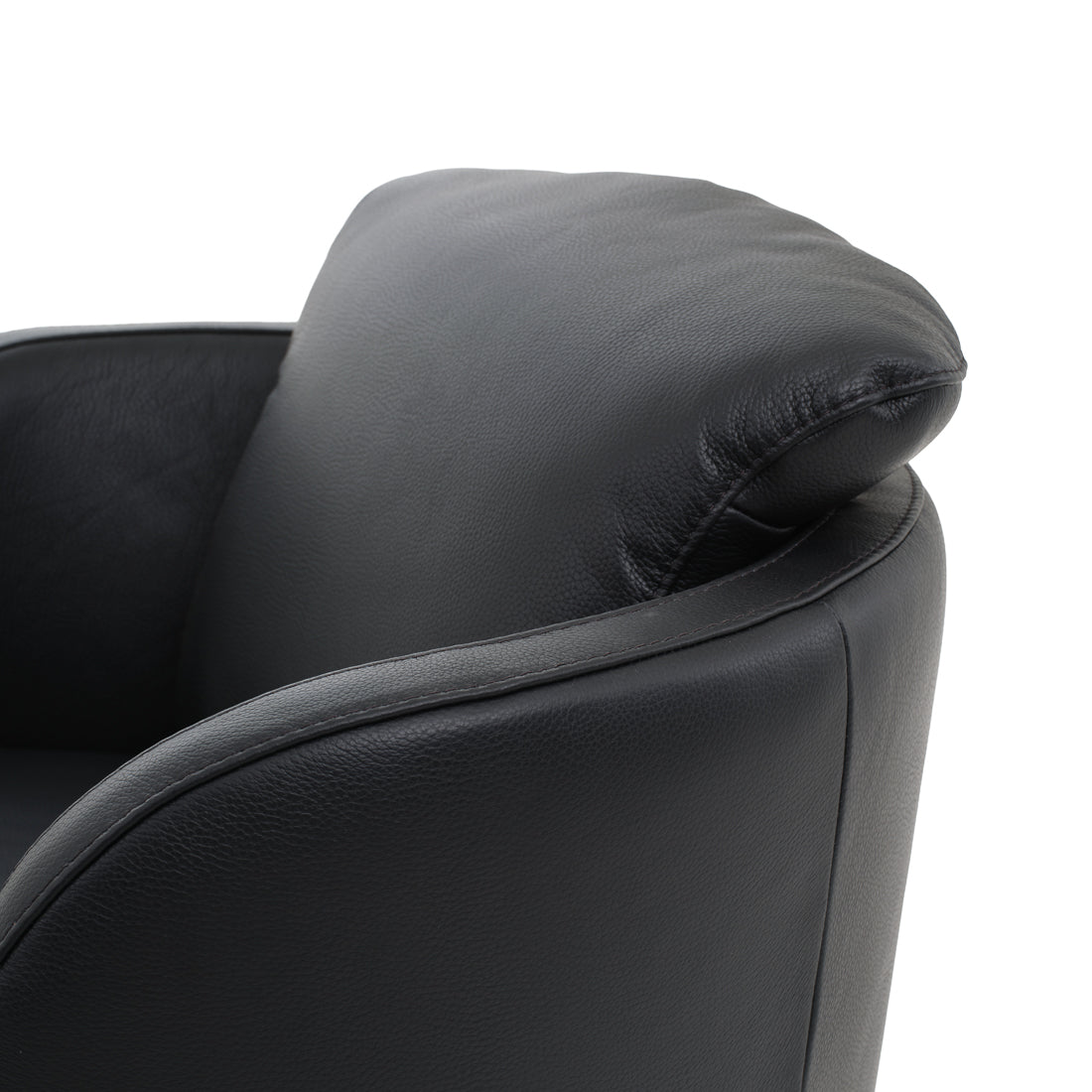 Wedia Swivel Accent Chair Black