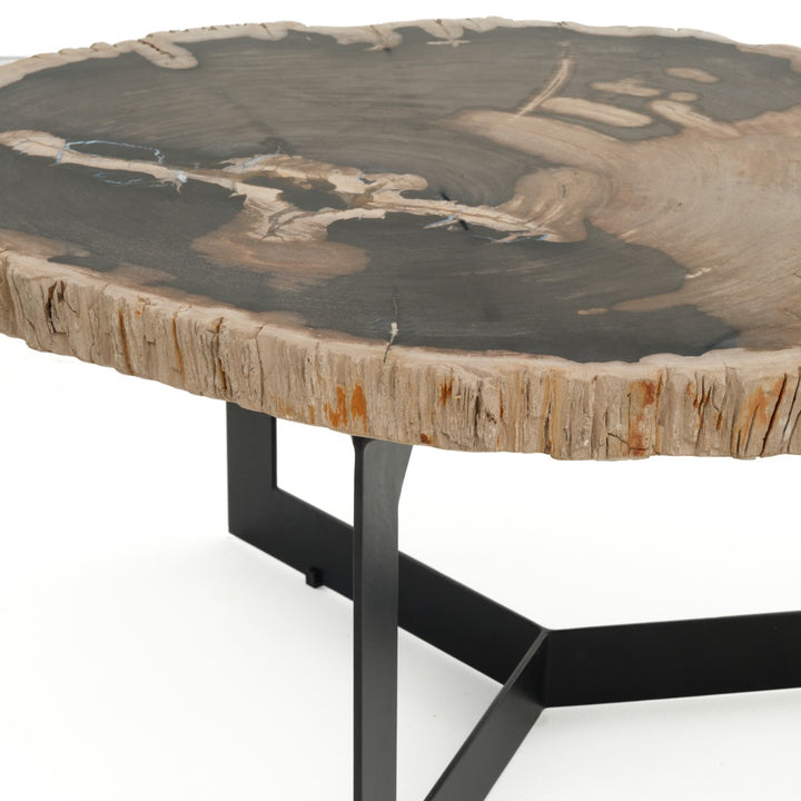 Wenita Wood Coffee Table Black
