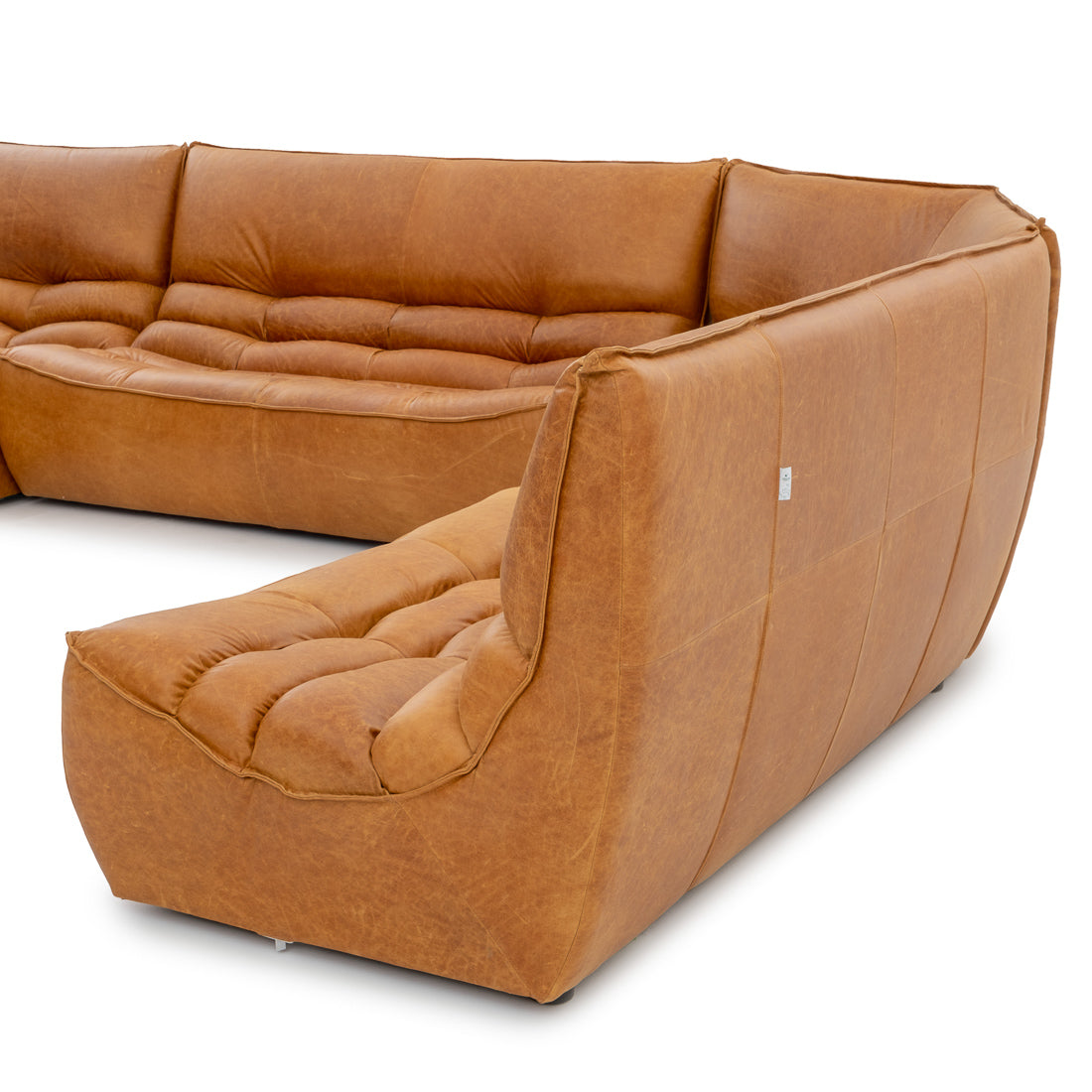 Nesto Leather Modular Set Cognac