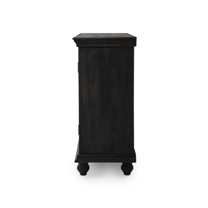 Indira Armoire Black