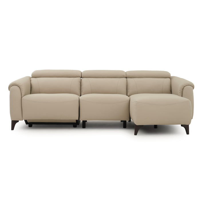 Nevali Reclining Sectional Sofa Beige