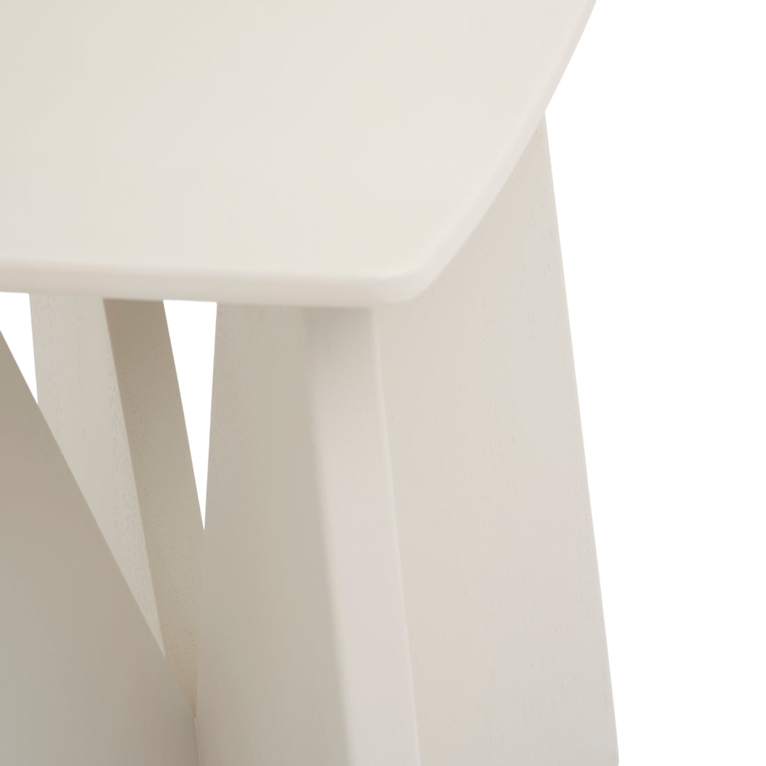Siya Accent Stool White