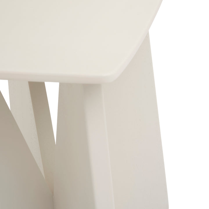 Siya Accent Stool White