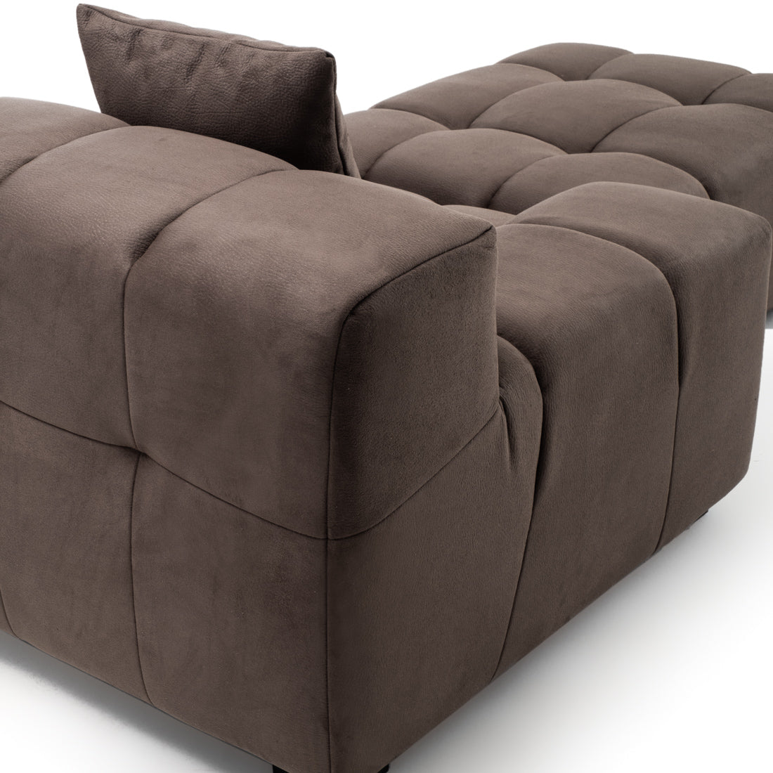 Norika Fabric Modular Set Dark Grey