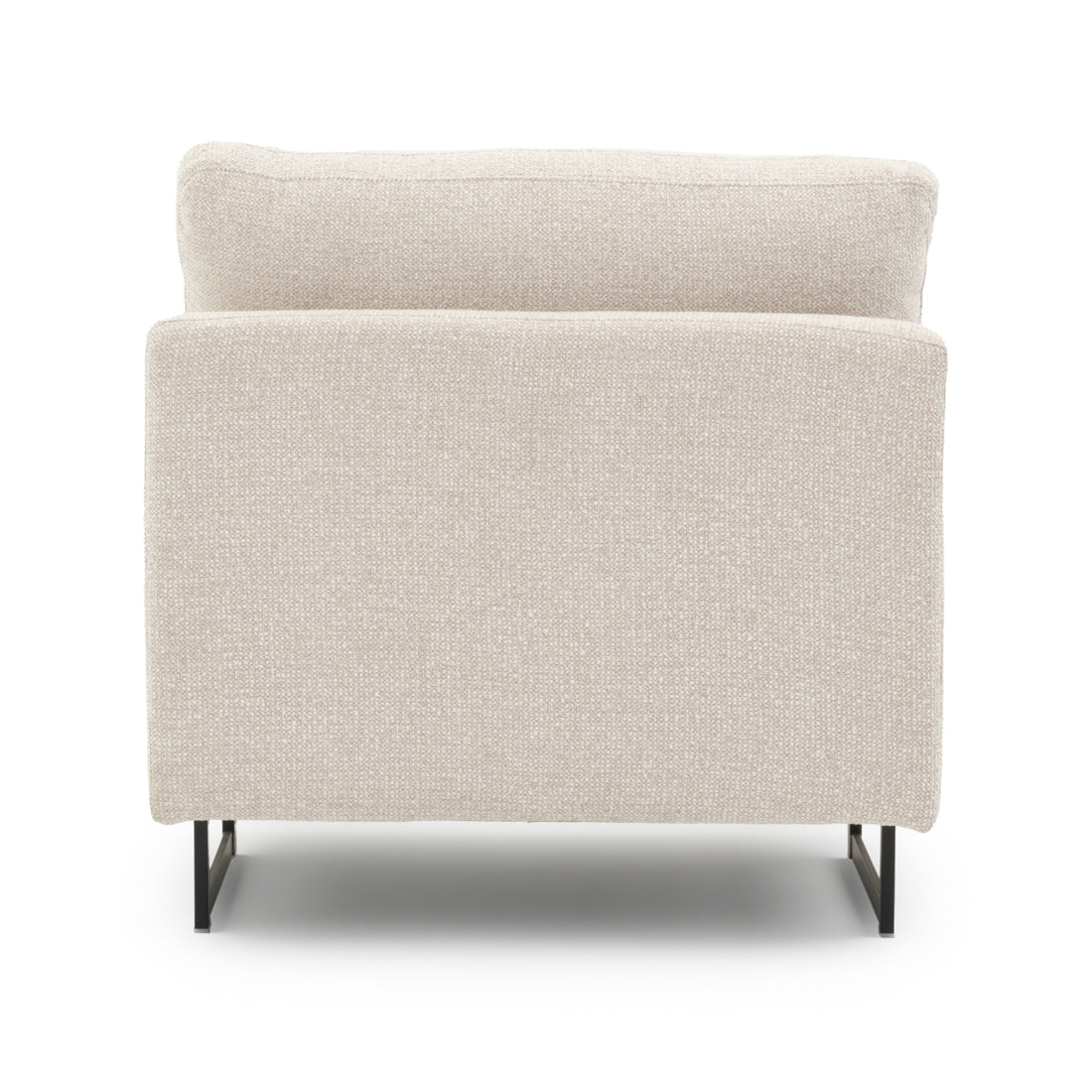 Elizabeth Modular Armless Chair Beige